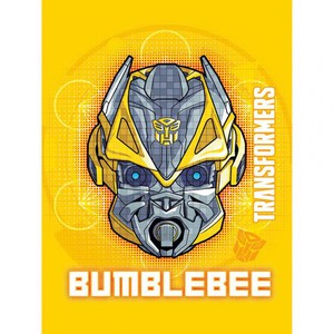 Флисовый плед Transformers Bumblebee