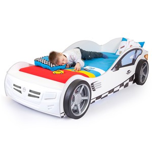Кровать-Машина Адвеста Formula mini, белый
