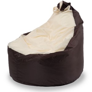 Кресло-мешок «Комфорт», коричневый-бежевый
