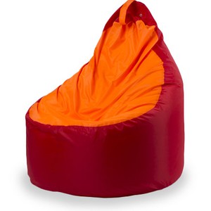 Кресло-мешок «Комфорт», красный-оранжевый