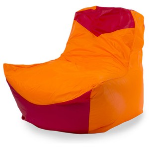 Кресло-мешок «Классическое», оранжевый-красный