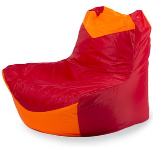 Кресло-мешок «Классическое», красный-оранжевый