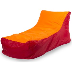 Кресло-мешок «Кушетка», красный-оранжевый