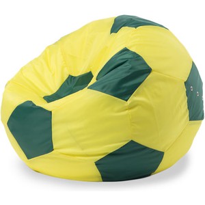 Кресло-мешок «Мяч» XL, желтый-зеленый