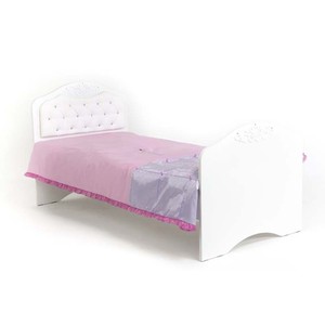 Кровать классика Princess №2, изголовье белое, 1900x900