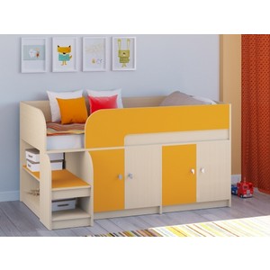 Кровать детская Астра 9.2 дуб оранж