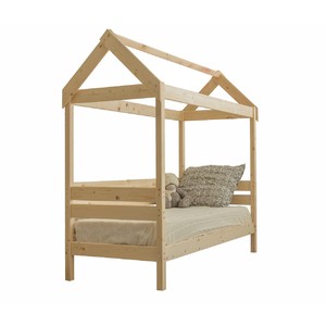 Детская деревянная кровать Домик 70х190