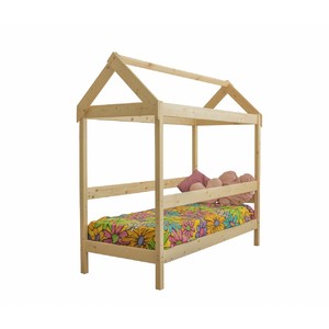 Детская деревянная кровать Домик 70х160