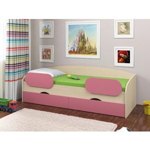 Кровать нижняя Соня-2, розовый