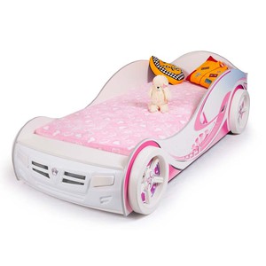 Кровать-Машина Адвеста Princess max, розовый